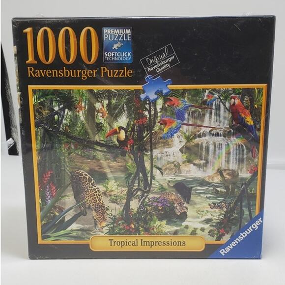 Ravensburger Tropical Impressions 1,000 Piece **NEW, FACTORY SEALED**** - Picture 1 of 4